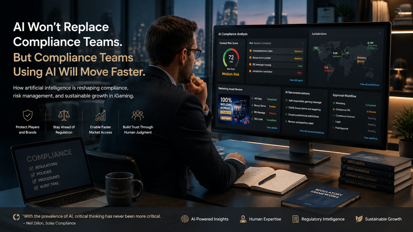 AI Won't Replace Compliance Teams. But Compliance Teams Using AI Will Move Faster