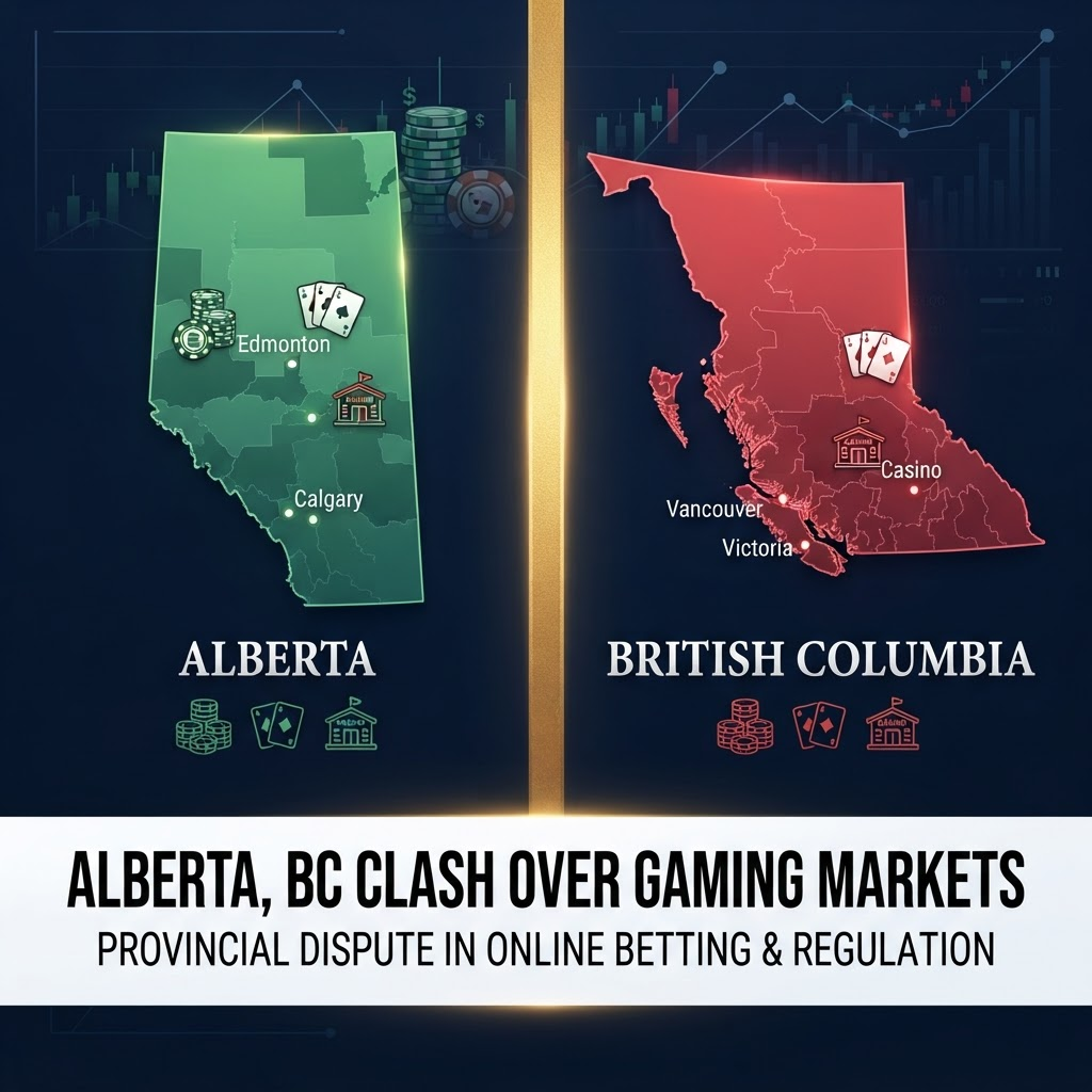Alberta, BC Clash Over Competitive Gaming Markets in 2026 Dispute