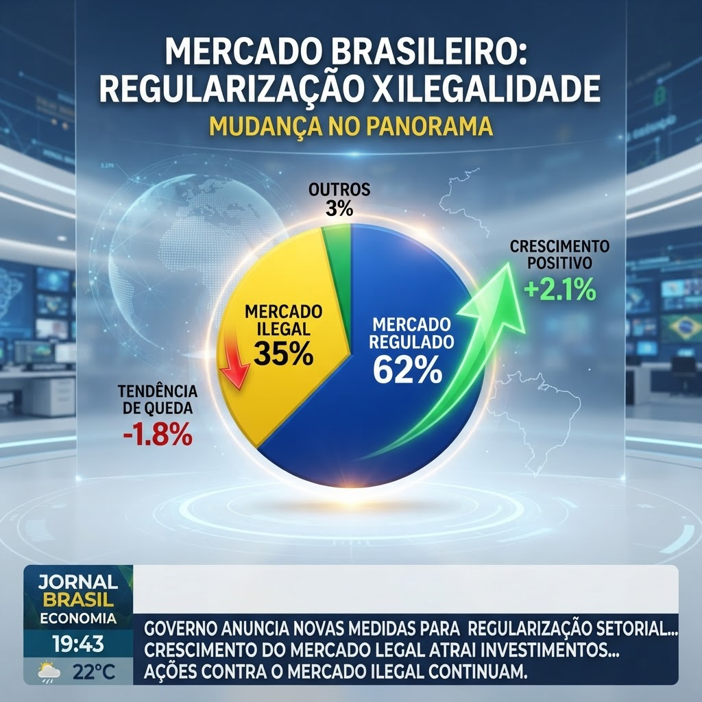 Brazil's Illegal Betting Market Share Declines in H1 2026