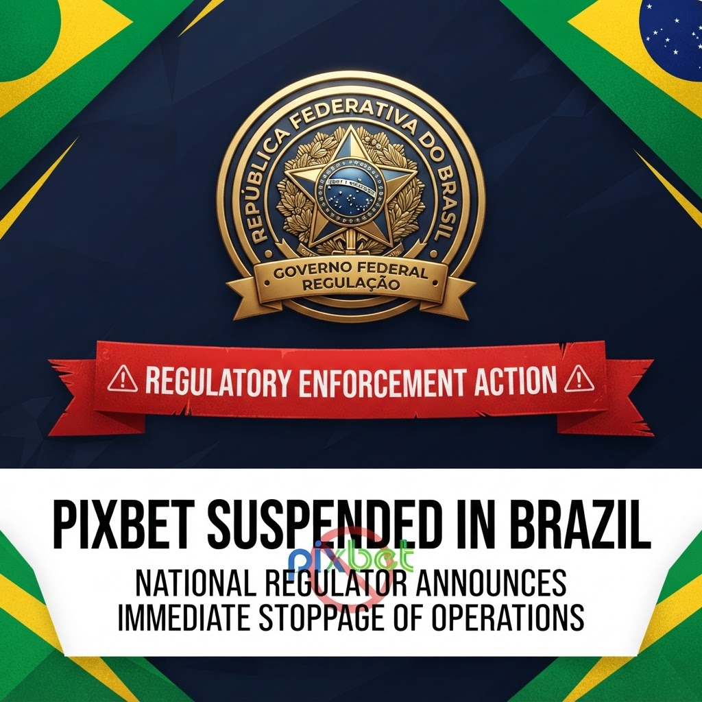 Brazil Suspends Pixbet Immediately; $38.5K Daily Fines Ordered (2026)