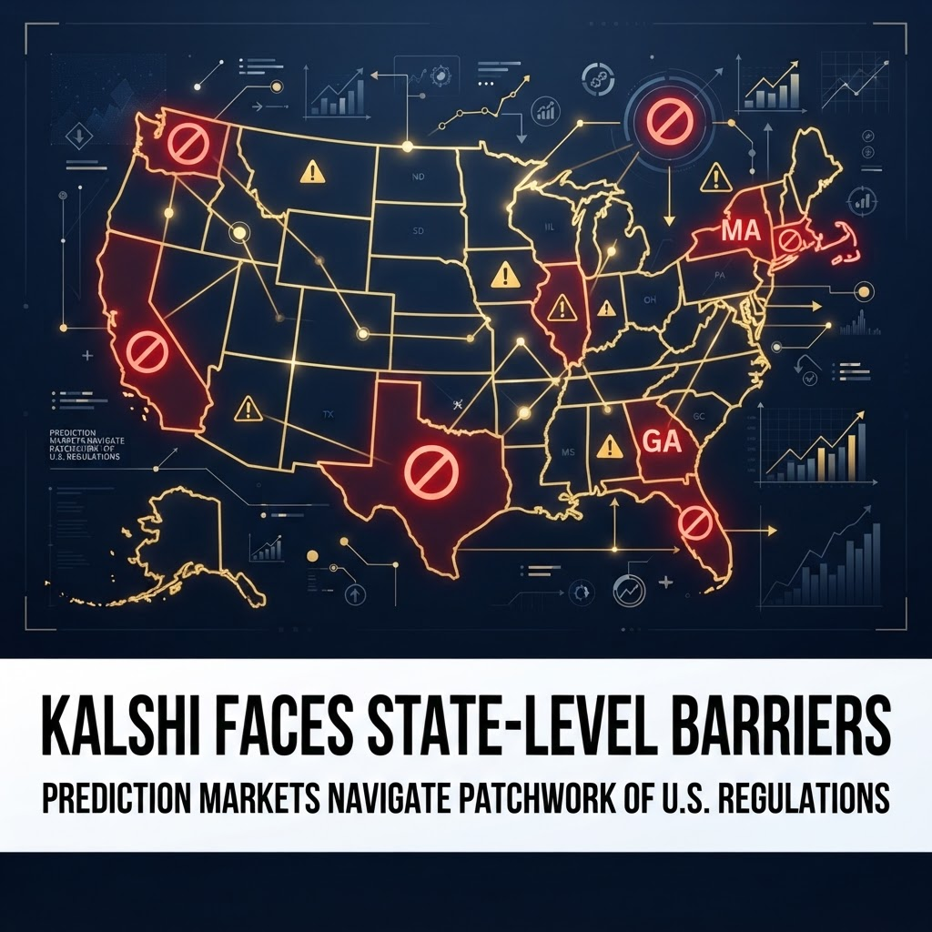 Kalshi Prediction Markets Face State-Level Regulatory Barriers in 2026