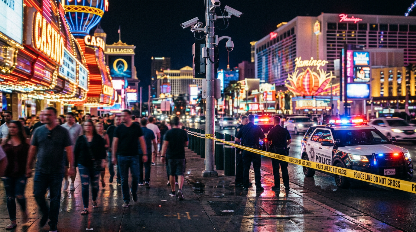 Las Vegas Strip Brawl Arrest Details Raise Security and Liability Questions 2026