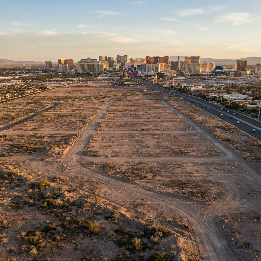 MGM Adjacent Land Listed at $595M: Mega-Resort Development Opportunity