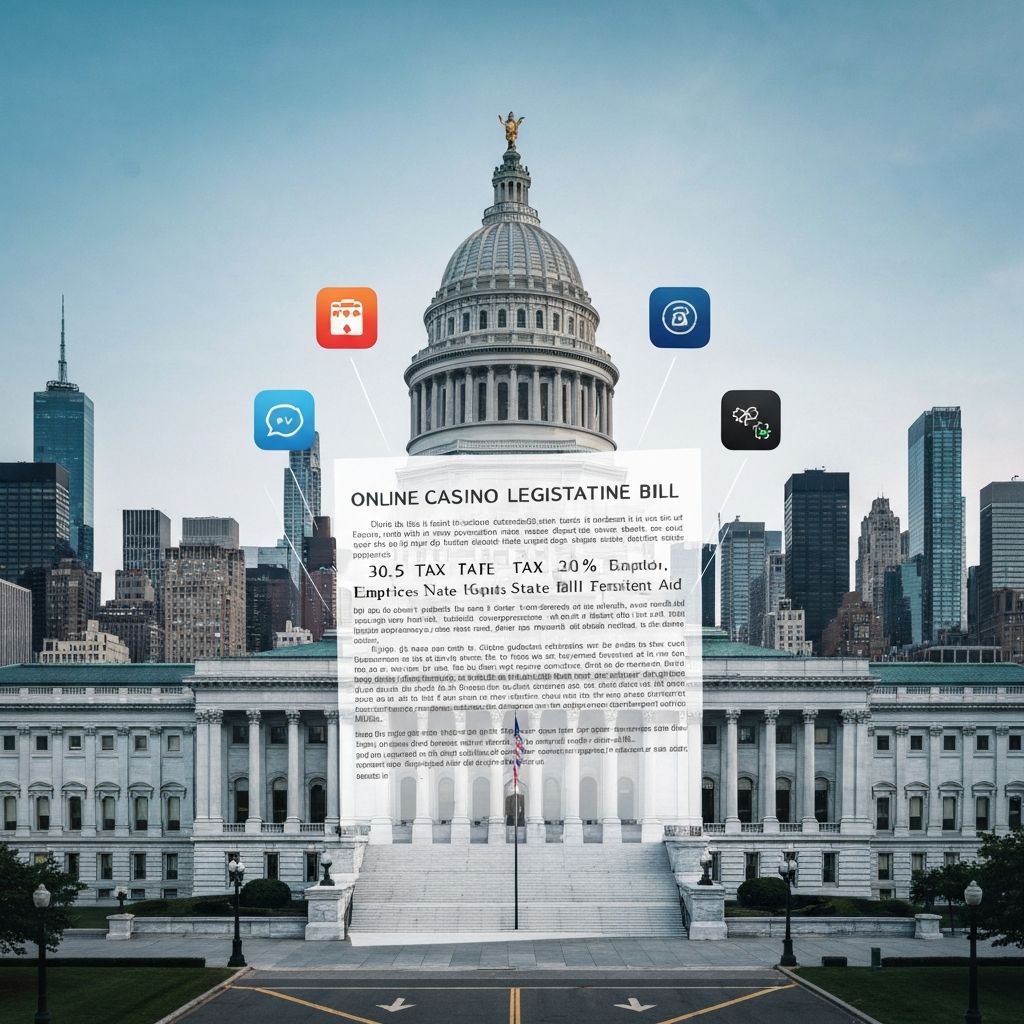 New York iGaming Bill Returns to Albany with 30.5% Tax Rate as Resorts World NYC Casino Opening Sharpens the Political Case