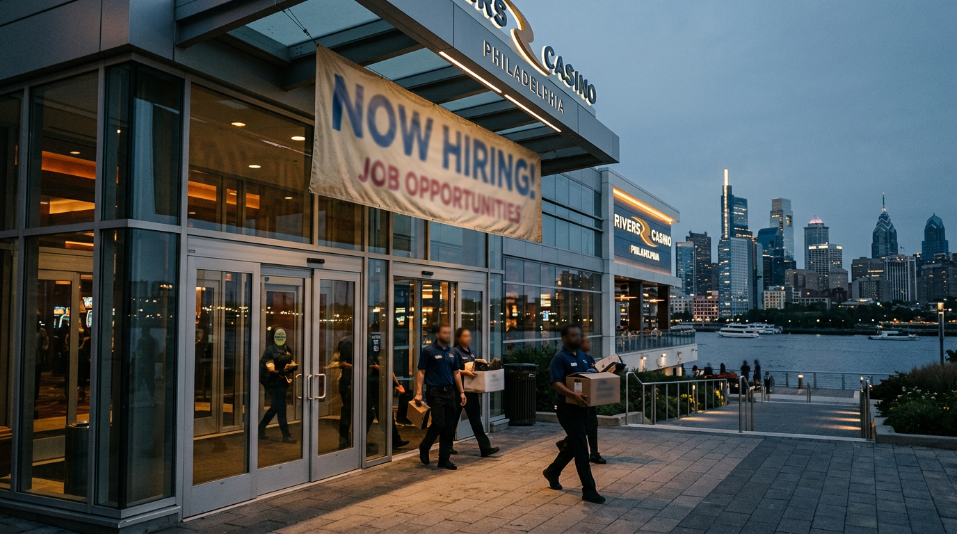 Pennsylvania Casinos Cut 3.8% of Jobs, Rivers Philadelphia Seeks Staff
