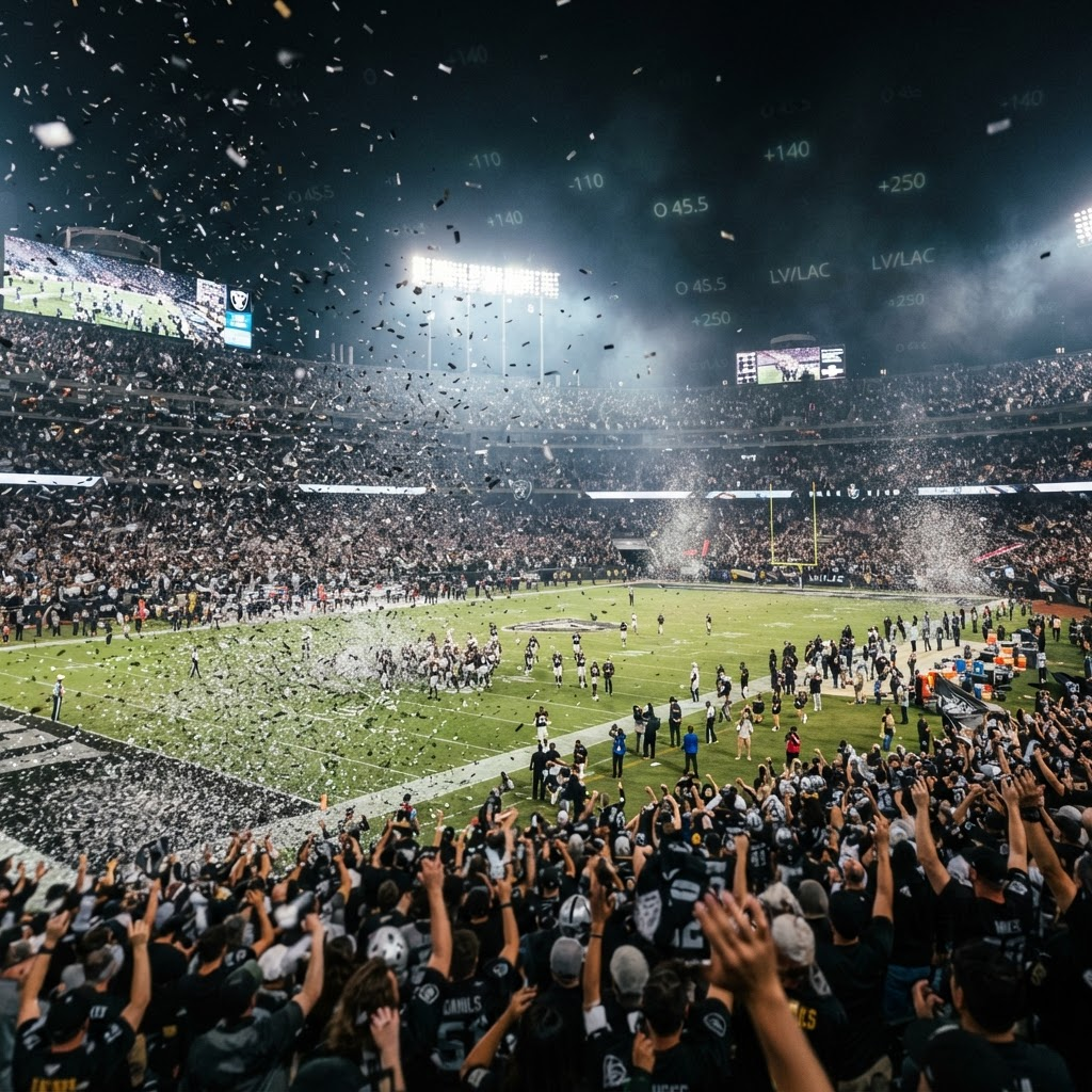 Raiders Season Opener Drives Major Sportsbook Handle as Kubiak Era Launches