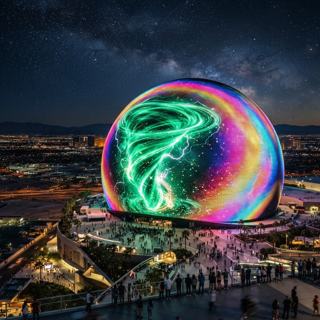 Las Vegas Sphere Unveils Enhanced 'Wizard of Oz' Experience 2026